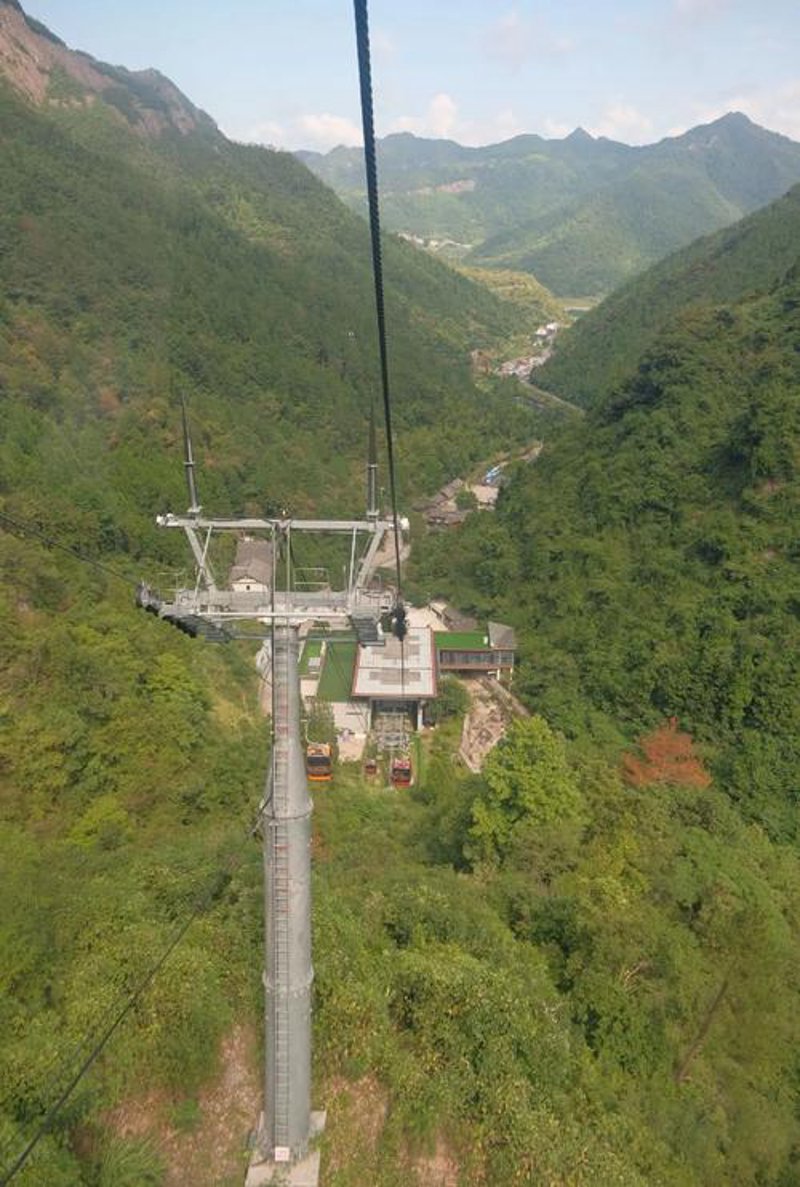 缆车上天堂：一场客运索道的旅途体验